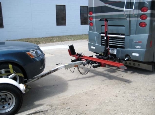 1000LB RV Motorcycle Carrier Diesel Pusher Electric Hydraulic Lift