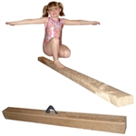 High Quality Tan 12' Gymnastics Folding Beam