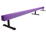 High Quality Purple 12' Gymnastics Balance 12" High Beam