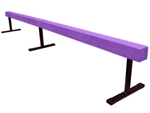 High Quality Purple 12' Gymnastics Balance 18" High Beam