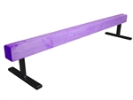 High Quality Purple 8' Gymnastics Balance 12" High Beam