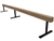 High Quality Tan 12' Gymnastics Balance 18" High Beam