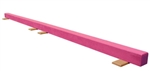 High Quality Pink 12' Gymnastics Balance Low Beam