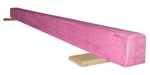 High Quality Pink 8' Gymnastics Balance Low Beam