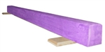 High Quality Purple 8' Gymnastics Balance Low Beam