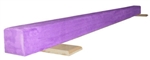 High Quality Solid Purple 10' Gymnastics Balance Low Beam