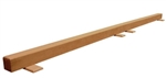 High Quality Tan 12' Gymnastics Balance Low Beam