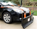 75” Lightweight V-Plow for your Car Strap On Snow Plow For Vehicle