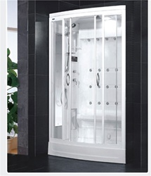 Brand New Walk In Steam Shower P201 52" x 39" x 85"