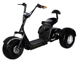 Electric Fat Tire E-Mod 2000W 60V 20AH 3 Wheel Mobility Scooter Trike w ...