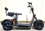 NEW 2000W Double Seat Double Battery Fat Tire CityCoco Scooter Moped 40AH Long Range Lithium Battery - EBWX7S40AH