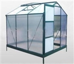 High Quality 8' x 6' Greenhouse Twin-Wall Polycarbonate Green House