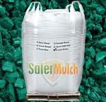 Forest Green Rubber Mulch Shredded Mulch - Painted For Playgrounds and/or Landscaping (ASTM F-3012 CERTIFIED) - Forest Green