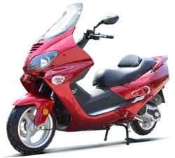 300cc Scooter Touring Moped With 13 Inch Aluminum Wheels - MC-161-300