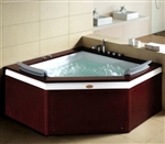 Autumn WS-0503 LUX 60"x60"x27" Free Standing Jetted Bath Tub - BT-0503 LUX