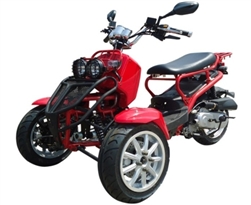 3 wheel gas scooters