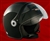 Adult Flat Black Open Face Motorcycle Helmet (DOT Approved)