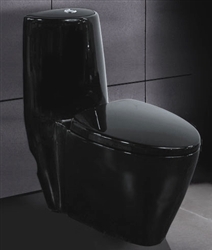 Black Ariel A-328 Contemporary European Toilet