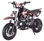 110cc Dirt Bike Automatic Pit Dirt Bike Motorcycle w/ E-Start - 50cc FRAME SIZE W/24" Seat Height DB 10