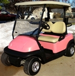 48V Pink Panther Club Car Precedent Electric Golf Cart