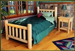 Brand New GoodTimber Rustic Furniture Cedar Log Bed