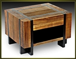 Brand New Rustic Furniture Barn Wood One Drawer Nightstand