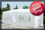 10 x 20 White Gazebo Party Tent Canopy