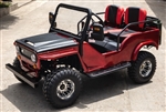 Mini Safari Jeep Mini Gas Golf Cart With 125cc Motor Lifted & Loaded - Jeep GR-2