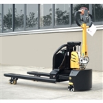 Fully Electric Powered Pallet Jack - 1.5T Lithium Ion Motorized 3,300 lb. Capacity Pallet Truck Stacker - EPT-15C