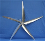 Brand New Set of 5 28" HyperSpin Aluminum Wind Turbine Blades