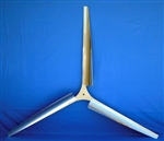 Brand New Set of 3 35" WindGrabber Aluminum Wind Turbine Blades