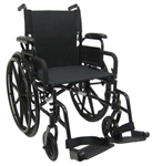 Brand New High Quality Karman 802-DY – Ultra Lightweight Wheelchair with Flip Back Armrest