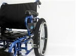 Wheelchair Quality Karman KM-8520 22" Seat Lightweight Heavy Duty Wheelchair with Quick Release Wheels