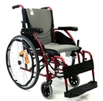 Wheelchair High Quality Karman S-ERGO 125 – 25 lbs Ultralight Flip Back Armrest